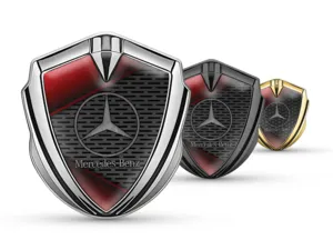 Mercedes High End Car Logo Badges Durable Premium Feel